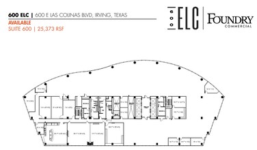 600 E Las Colinas Blvd, Irving, TX for lease Floor Plan- Image 1 of 1