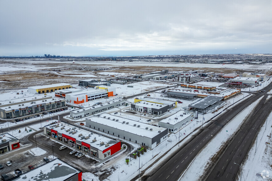 4150 109 Av NE, Calgary, AB for lease - Aerial - Image 3 of 4