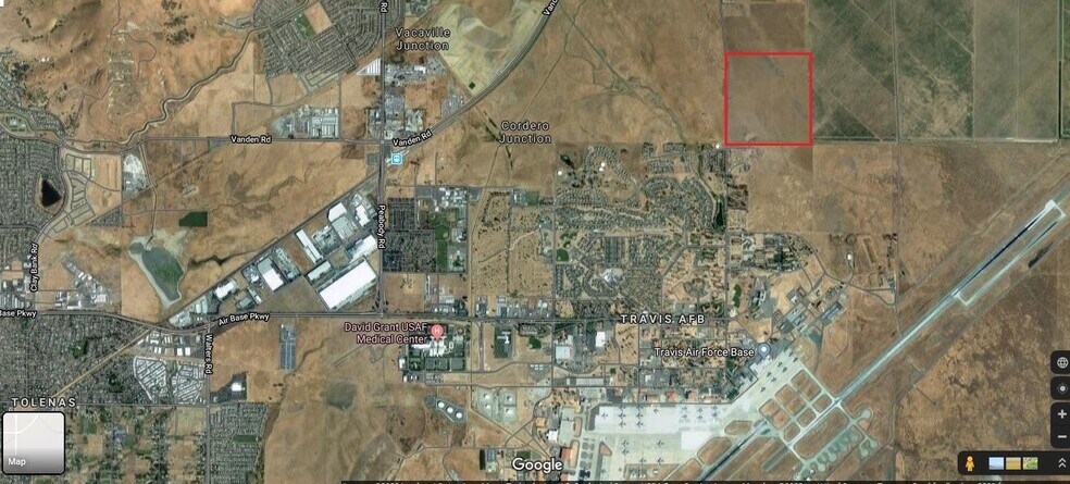 N Gate Rd, Travis Afb, CA for sale - Aerial - Image 1 of 1