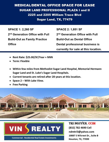 2205-2225 Williams Trace Blvd, Sugar Land, TX for lease - Other - Image 3 of 7