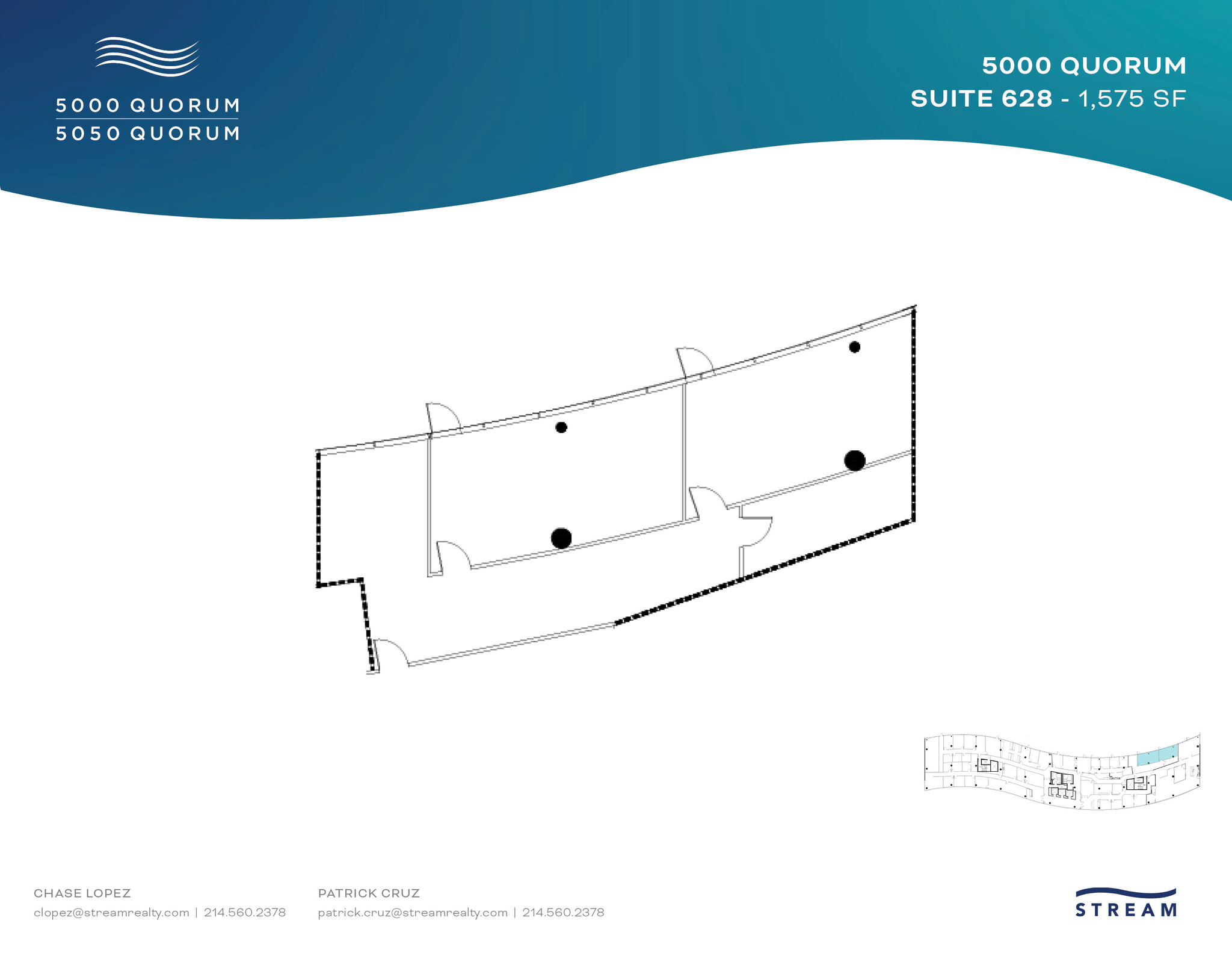 5000 Quorum Dr, Dallas, TX for lease Floor Plan- Image 1 of 1