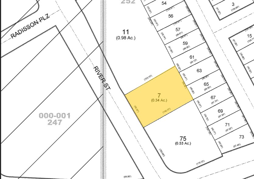 13-15 River St, New Rochelle, NY for lease - Plat Map - Image 2 of 2