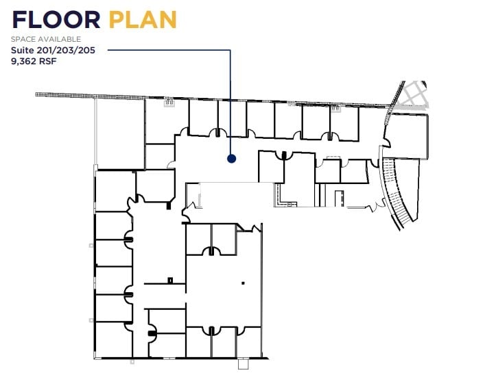 19820 N 7th St, Phoenix, AZ for lease Floor Plan- Image 1 of 7