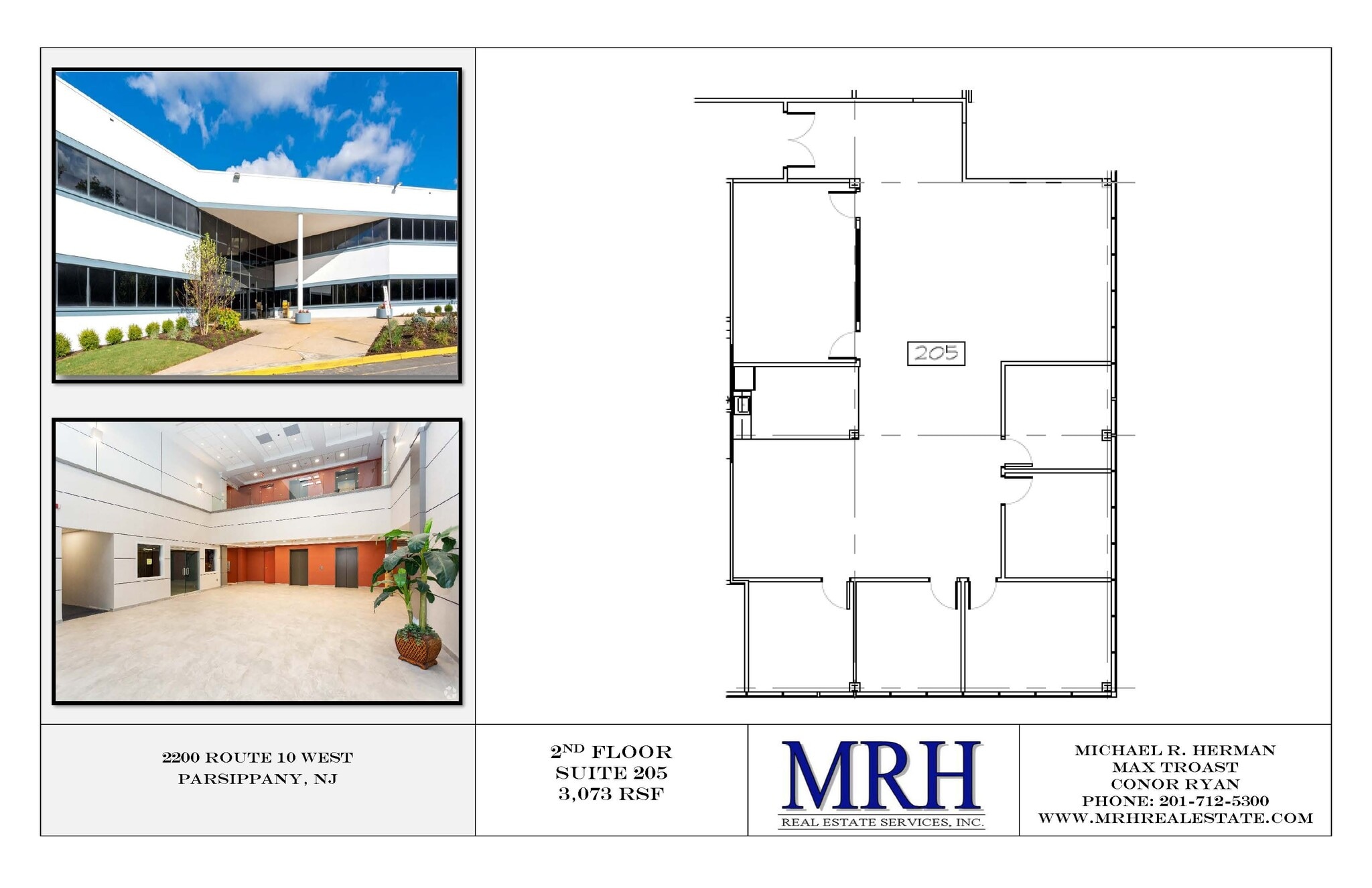 2200 State Rt 10, Parsippany, NJ for lease Floor Plan- Image 1 of 1