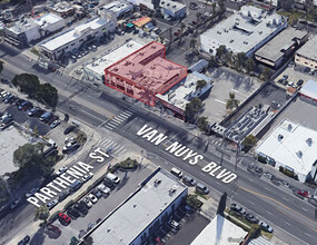 8741 Van Nuys Blvd, Panorama City, CA - aerial  map view - Image1