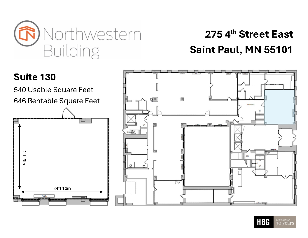 275 4th St E, Saint Paul, MN for lease Floor Plan- Image 1 of 1