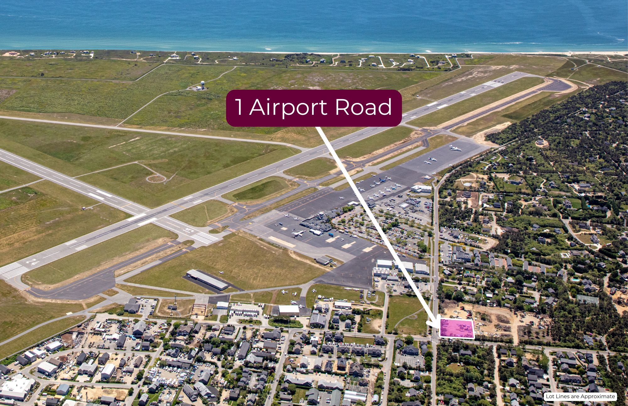 1 Airport Rd, Nantucket, MA for sale Aerial- Image 1 of 6