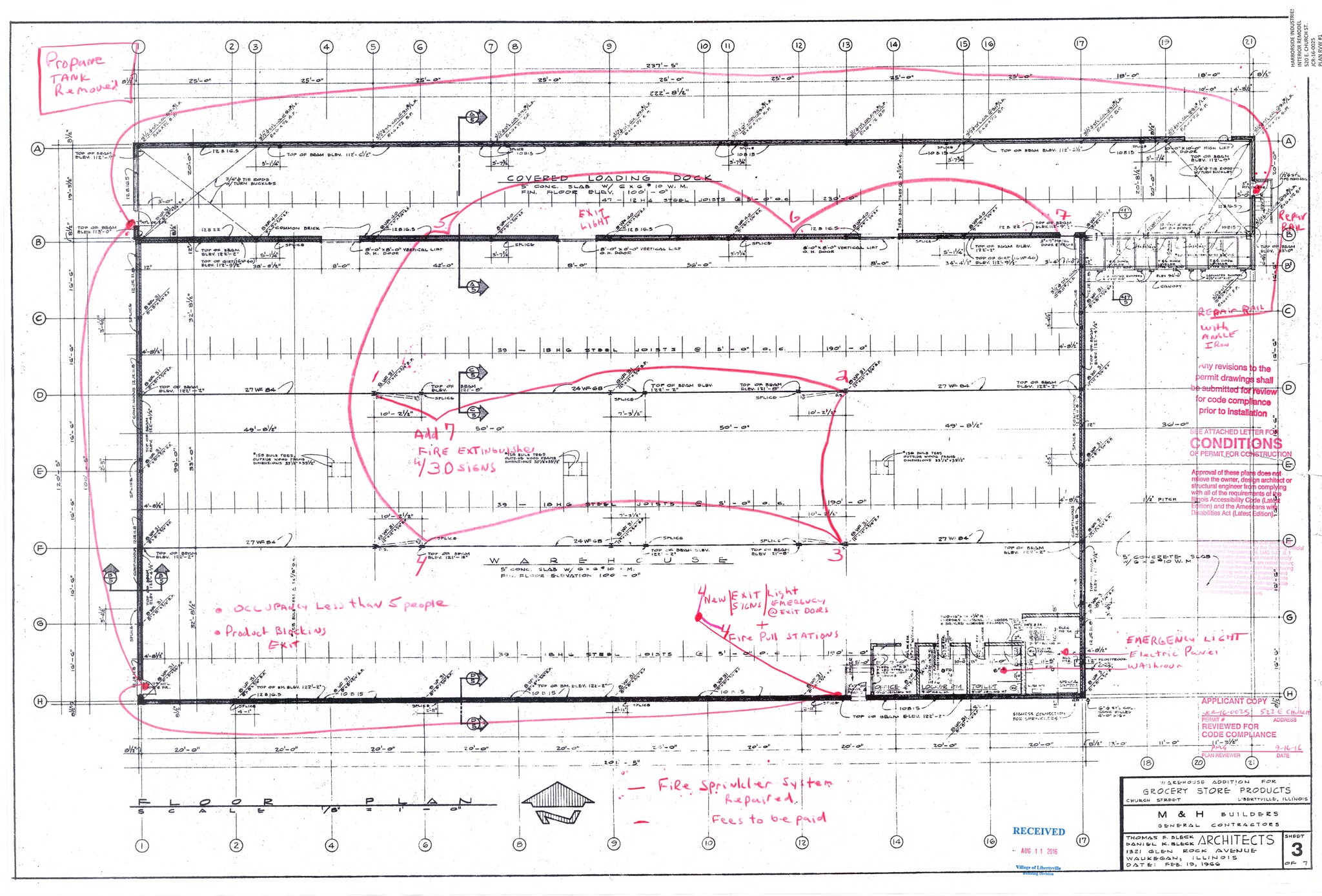 410 E Church St, Libertyville, IL for lease Site Plan- Image 1 of 2