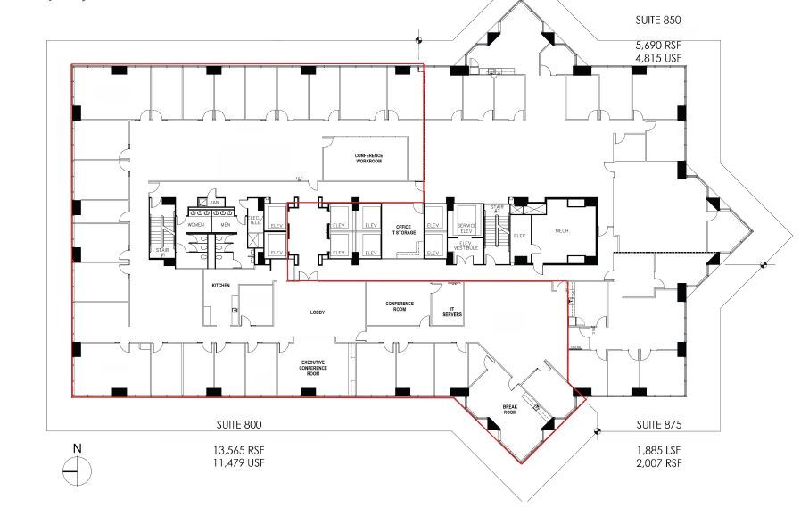 545 E John Carpenter Fwy, Irving, TX for lease Floor Plan- Image 1 of 1