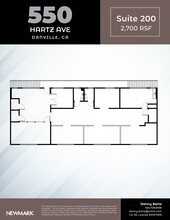 550 Hartz Ave, Danville, CA for lease Site Plan- Image 1 of 1