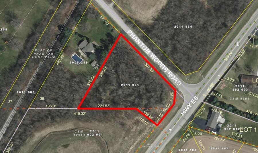 Phantom Woods Rd, Mukwonago, WI 53149 Land for Sale