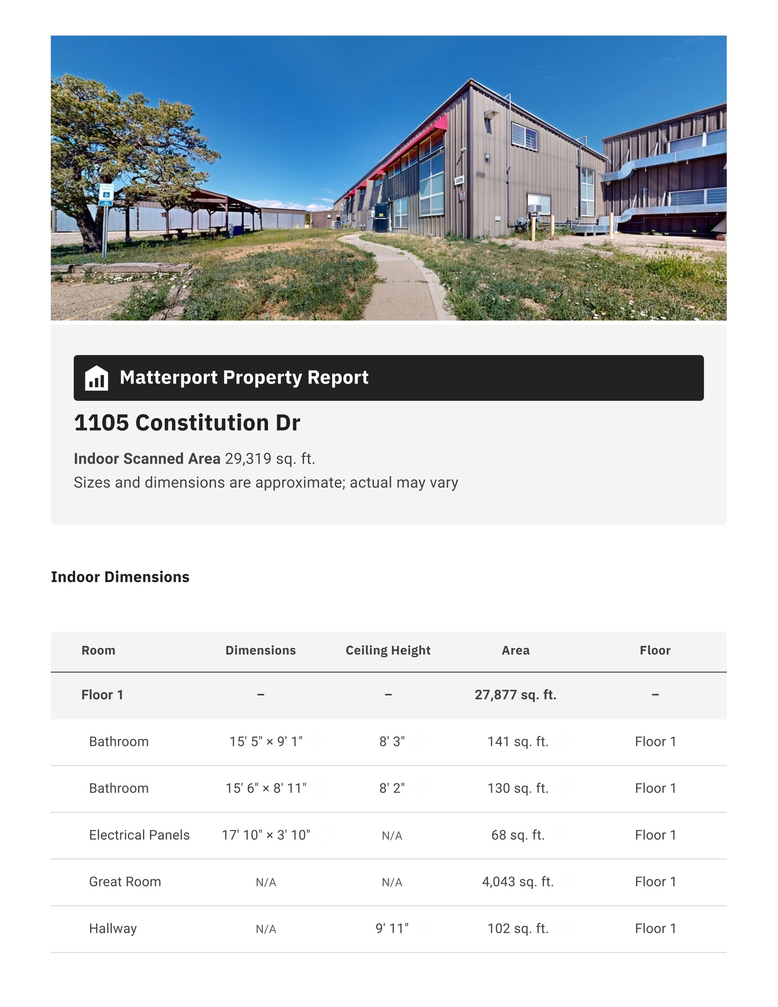 1105 Constitution Dr, Trinidad, CO for lease Site Plan- Image 1 of 1