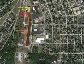 1100 W Barker Ave, Michigan City, IN - AERIAL  map view - Image1