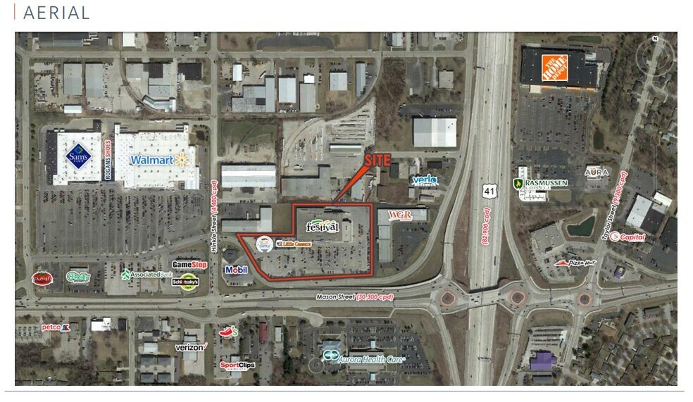 24382470 W Mason St, Green Bay, WI 54303 Oak Ridge Plaza