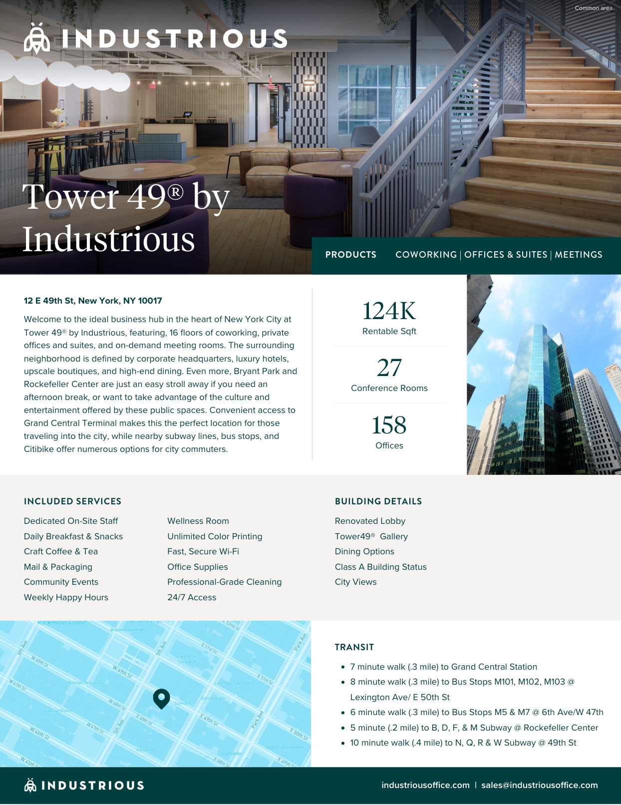 12 E 49th St, New York, NY for lease Interior Photo- Image 1 of 11