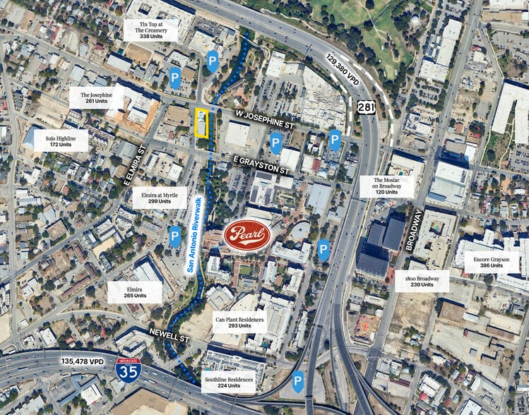 102 W Josephine St, San Antonio, TX for lease - Building Photo - Image 3 of 3