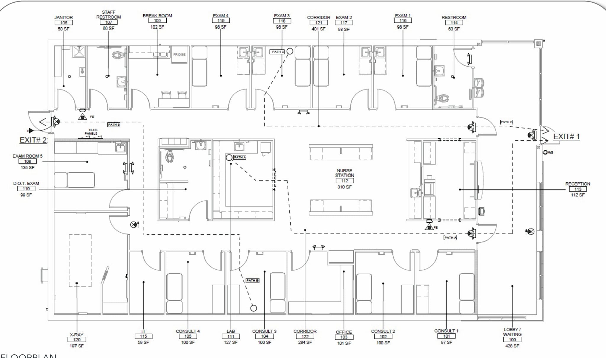 2717 W Broadway St, Princeton, IN for lease Floor Plan- Image 1 of 1