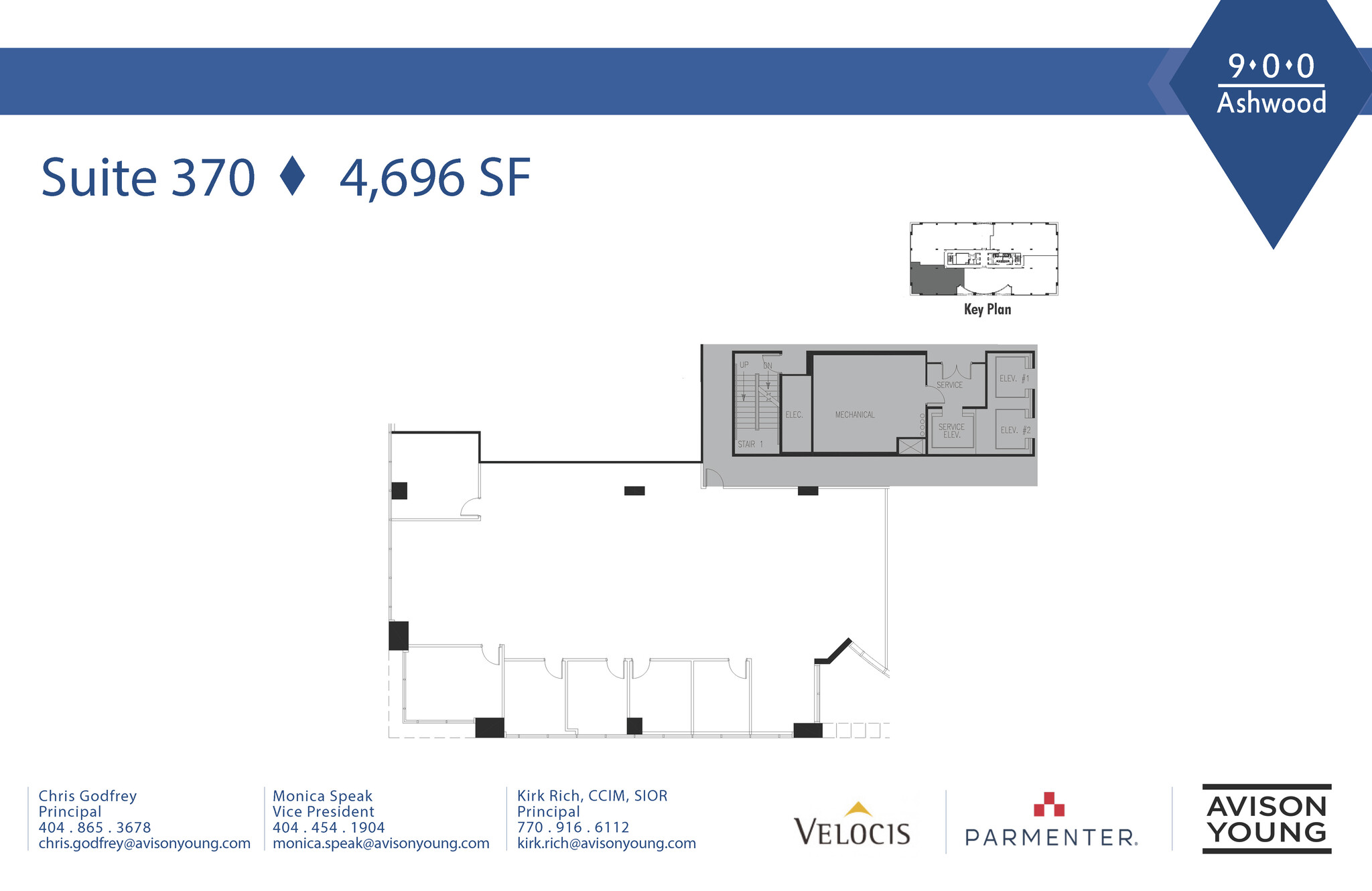 900 Ashwood Pky, Atlanta, GA for lease Floor Plan- Image 1 of 1