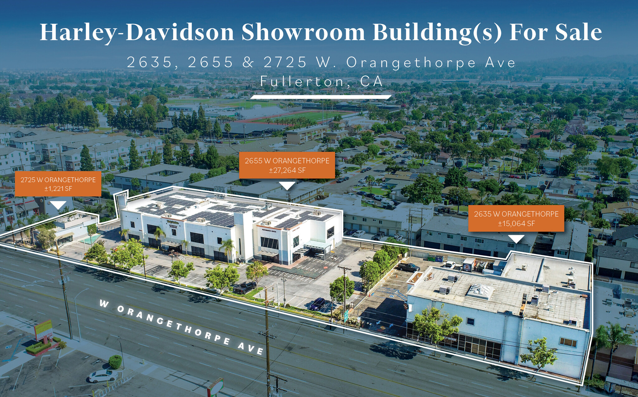 Harley-Davidson Showroom Building(s) portfolio of 3 properties for sale on LoopNet.com Aerial- Image 1 of 9