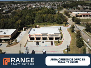 2016 W White St, Anna, TX - aerial  map view