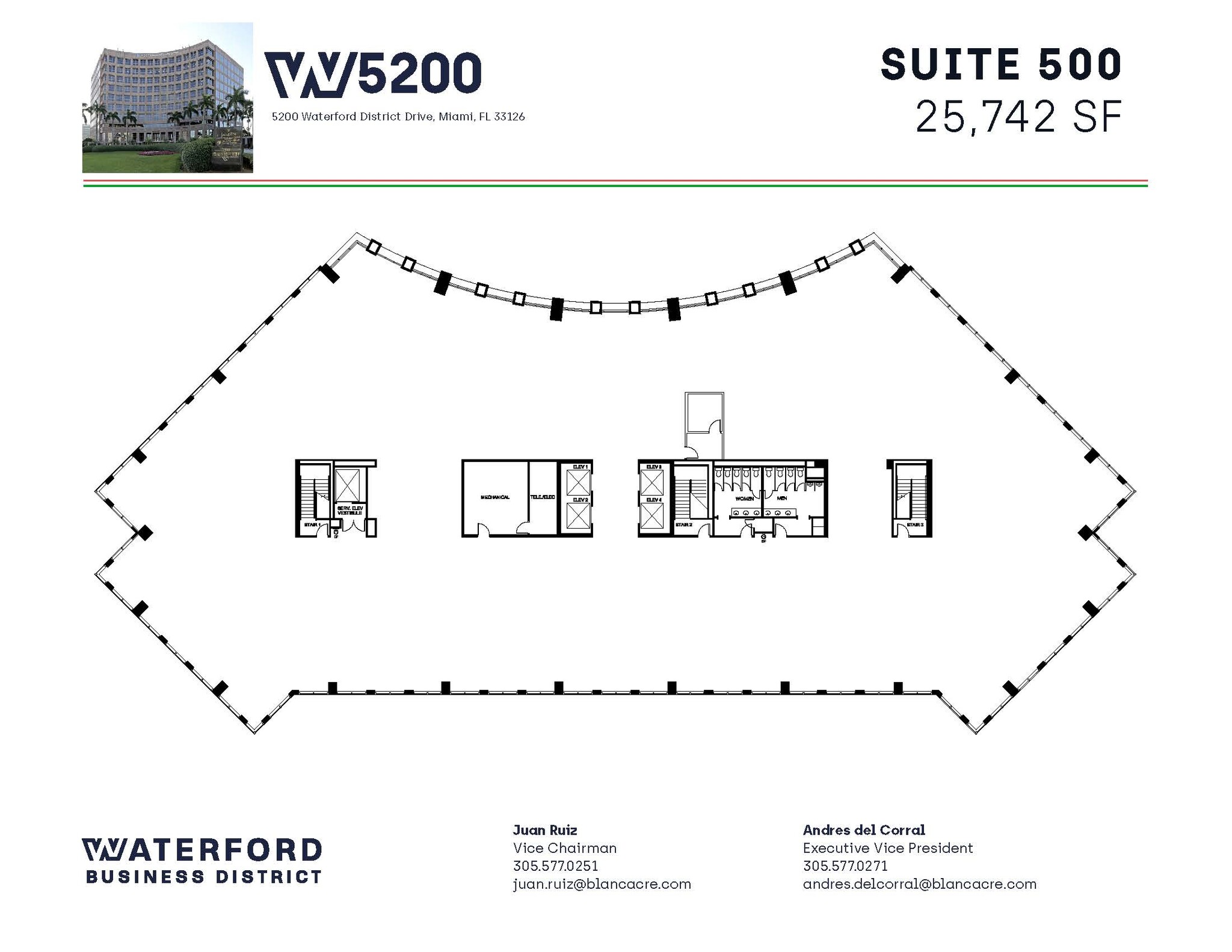 5200 Waterford District Dr, Miami, FL for lease Floor Plan- Image 1 of 1