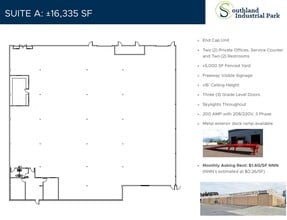 105 W 35th St, National City, CA for lease Floor Plan- Image 2 of 2