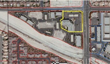 5135 Camino Al Norte Rd, North Las Vegas, NV - AERIAL map view
