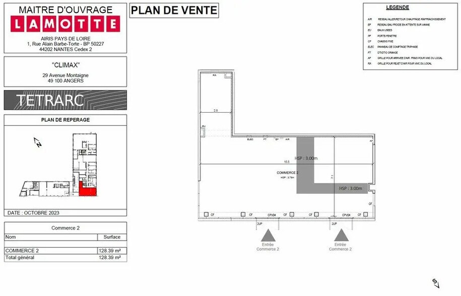 Retail in Angers for sale - Building Photo - Image 2 of 3