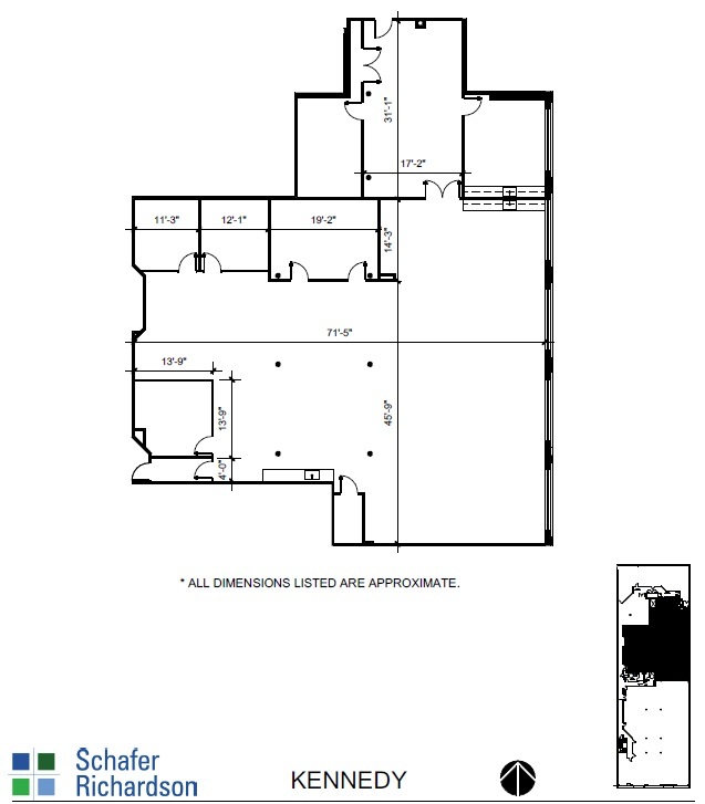 2300-2310 Kennedy St NE, Minneapolis, MN for lease Floor Plan- Image 1 of 1