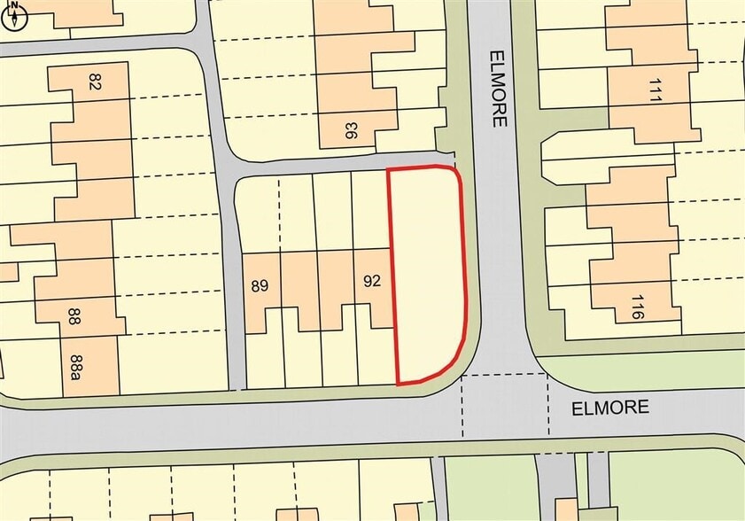 92 Elmore, Swindon for sale - Site Plan - Image 1 of 3