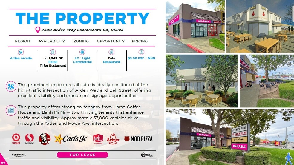 2300-2304 Arden Way, Sacramento, CA for lease - Building Photo - Image 2 of 14