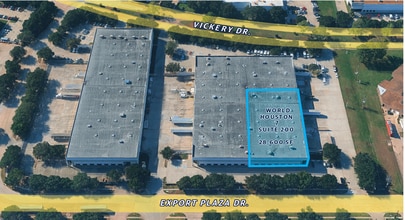 5150 Greens Rd, Houston, TX for lease Aerial- Image 2 of 3