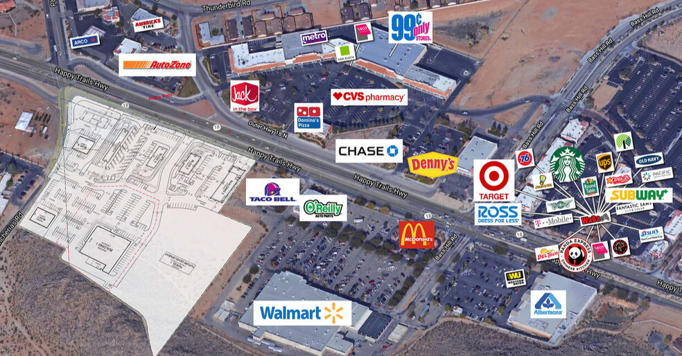 Highway 18 & Rancherias Rd, Apple Valley, CA for lease - Building Photo - Image 1 of 4