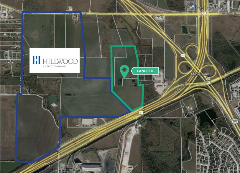 Highway 67, Midlothian, TX for sale - Aerial - Image 1 of 1