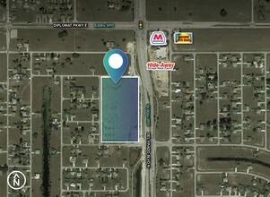 1429 NE 15th Ave, Cape Coral, FL - AERIAL  map view