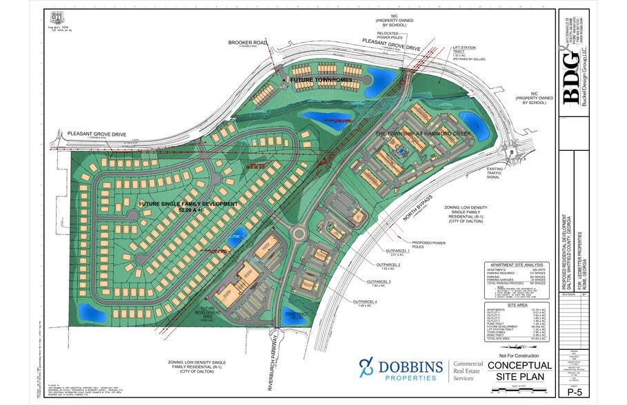 0 North Byp, Dalton, GA for sale - Site Plan - Image 3 of 3