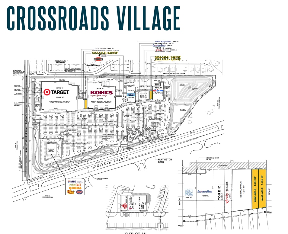 47142-47330 Michigan Ave, Canton, MI for lease Floor Plan- Image 1 of 1