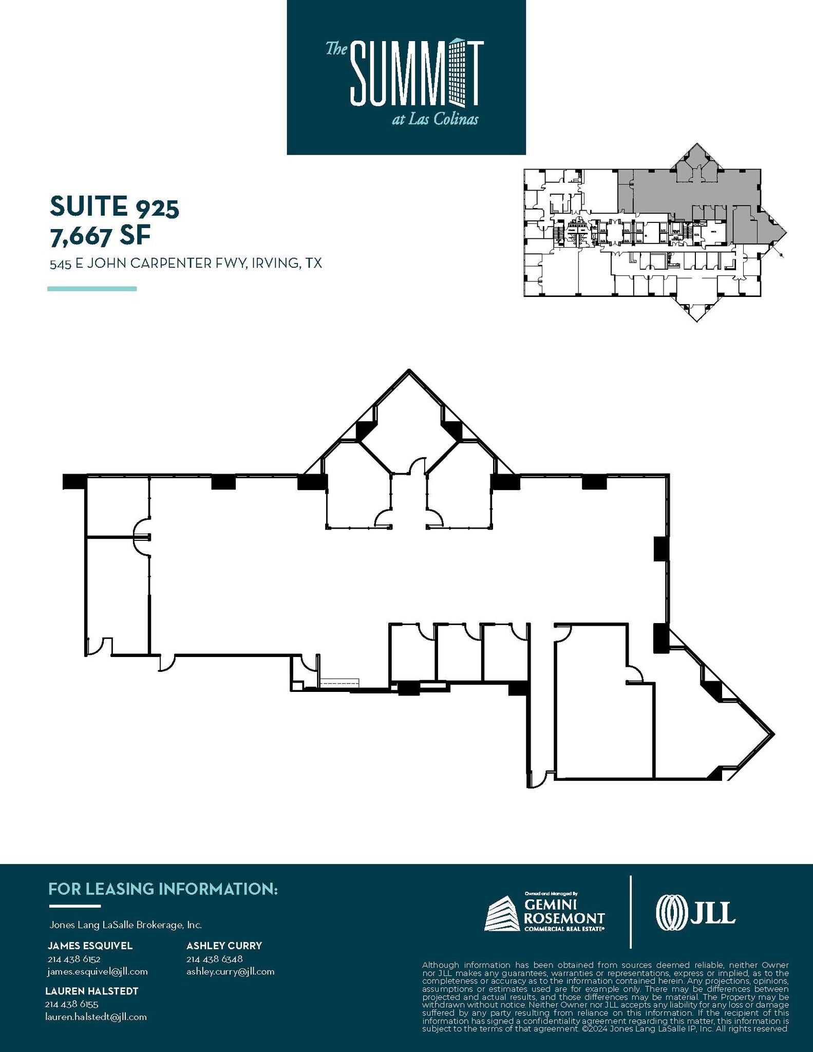 545 E John Carpenter Fwy, Irving, TX for lease Floor Plan- Image 1 of 1