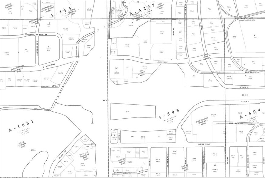 924 E Avenue J, Grand Prairie, TX for sale - Plat Map - Image 1 of 1