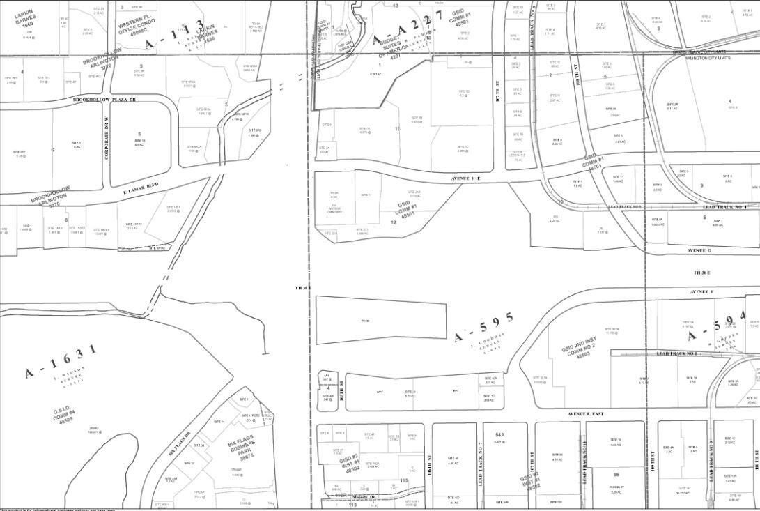 924 E Avenue J, Grand Prairie, TX for sale Plat Map- Image 1 of 1