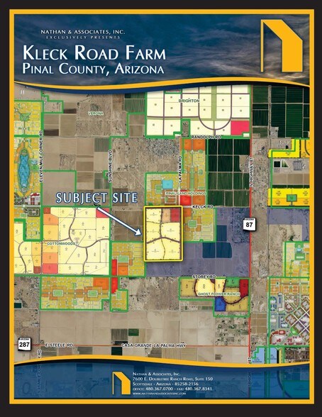 SW Kleck Rd & La Palma Rd, Coolidge, AZ for sale - Building Photo - Image 1 of 1