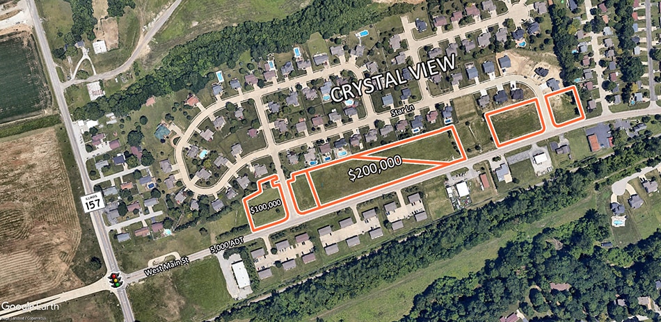 West Main at Star Lane, Glen Carbon, IL for sale - Building Photo - Image 1 of 2