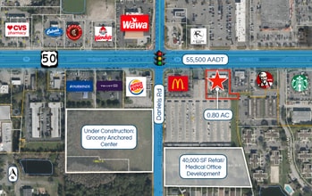 13400 W Colonial Dr, Winter Garden, FL - AERIAL  map view