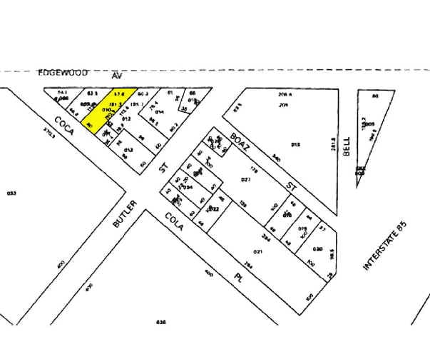 191 Edgewood Ave SE, Atlanta, GA for sale - Plat Map - Image 2 of 4