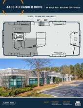 4300 Alexander Dr, Alpharetta, GA for lease Floor Plan- Image 2 of 2