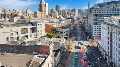 1210-1212 Market St, San Francisco, CA - AERIAL  map view