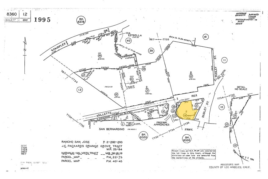 1504 Gillette Rd, Pomona, CA for sale - Plat Map - Image 2 of 13