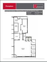 1544 Valwood Pky, Carrollton, TX for lease Floor Plan- Image 1 of 1