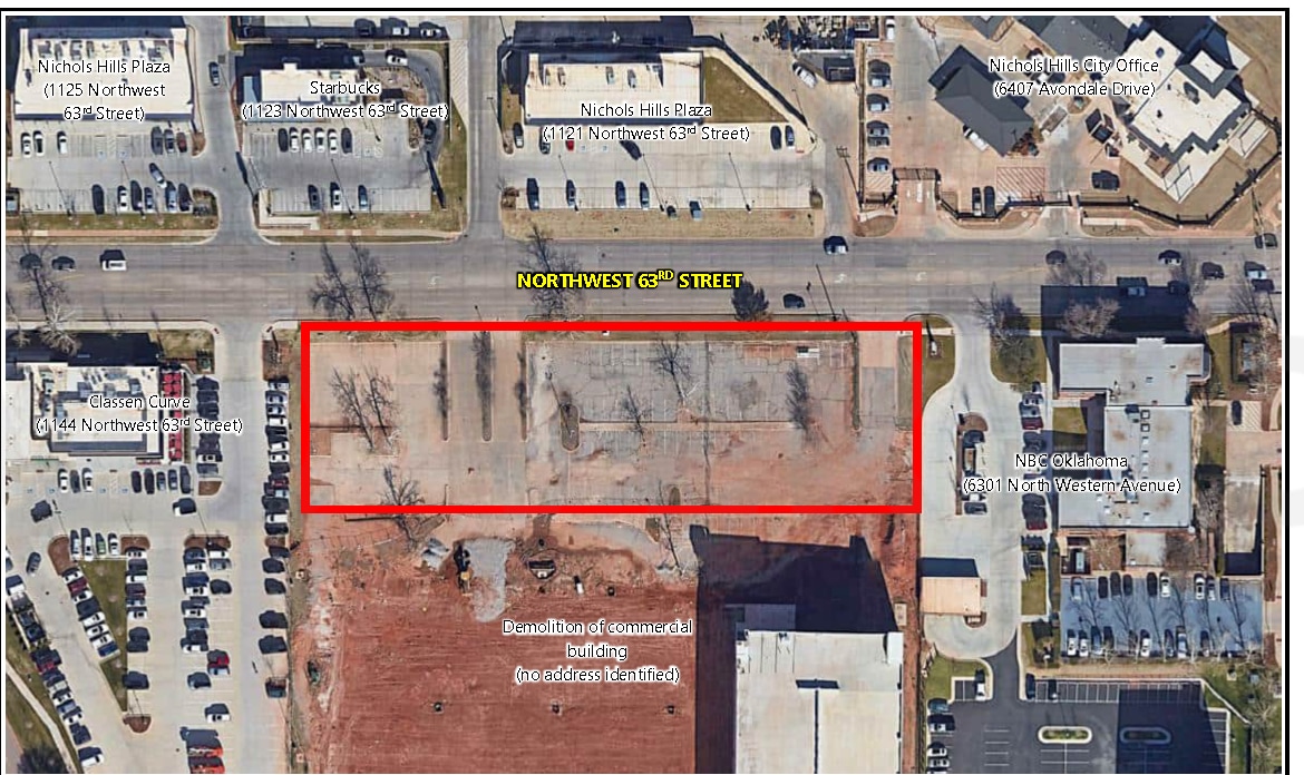 1120 NW 63rd St, Oklahoma City, OK for lease Aerial- Image 1 of 4