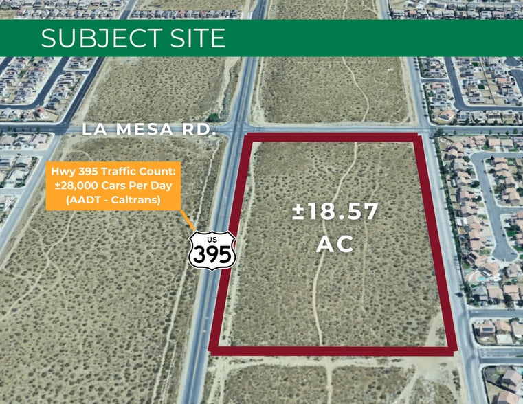Hwy 395, Victorville, CA for sale - Building Photo - Image 1 of 3
